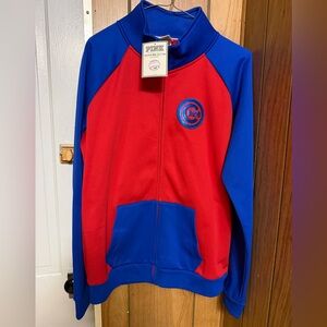 Victoria's Secret MLB Cubs ZIP up NWT Large exclusive MLB collection